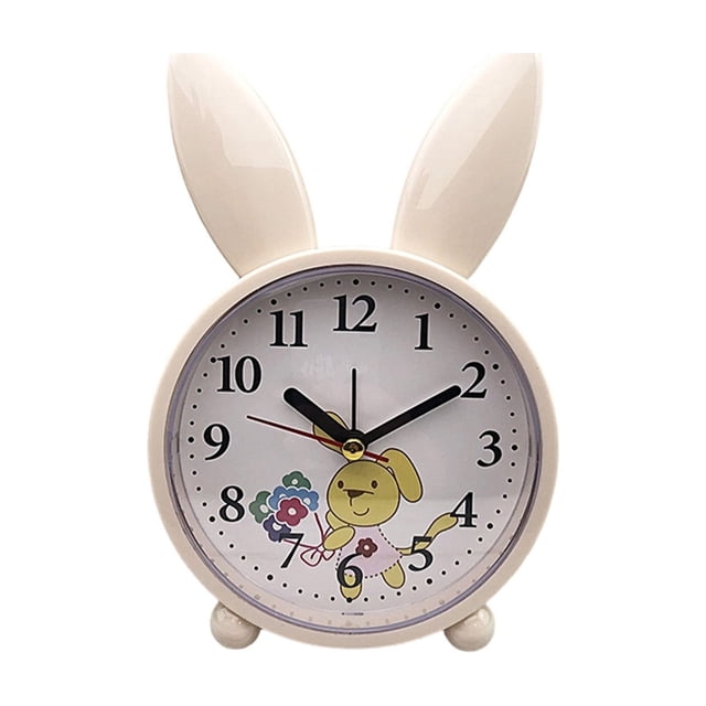 Ohufall Small Digital Alarm Clock Basic Bedside Desk Clock Alarm Clocks For Bedrooms Student Dormitory Use