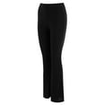 thumbnail image 2 of Mepaouo Women's Flare Skinny Pants Stretch Leggings Bootcut Slim Fit Yoga Pants Y2k Joggers(Black,2XL), 2 of 4