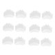 thumbnail image 1 of 6 pares de almohadillas de silicona para los pies, plantillas, calcetines, mangas metatarsales, calzado deportivo para Blanco, 1 of 9