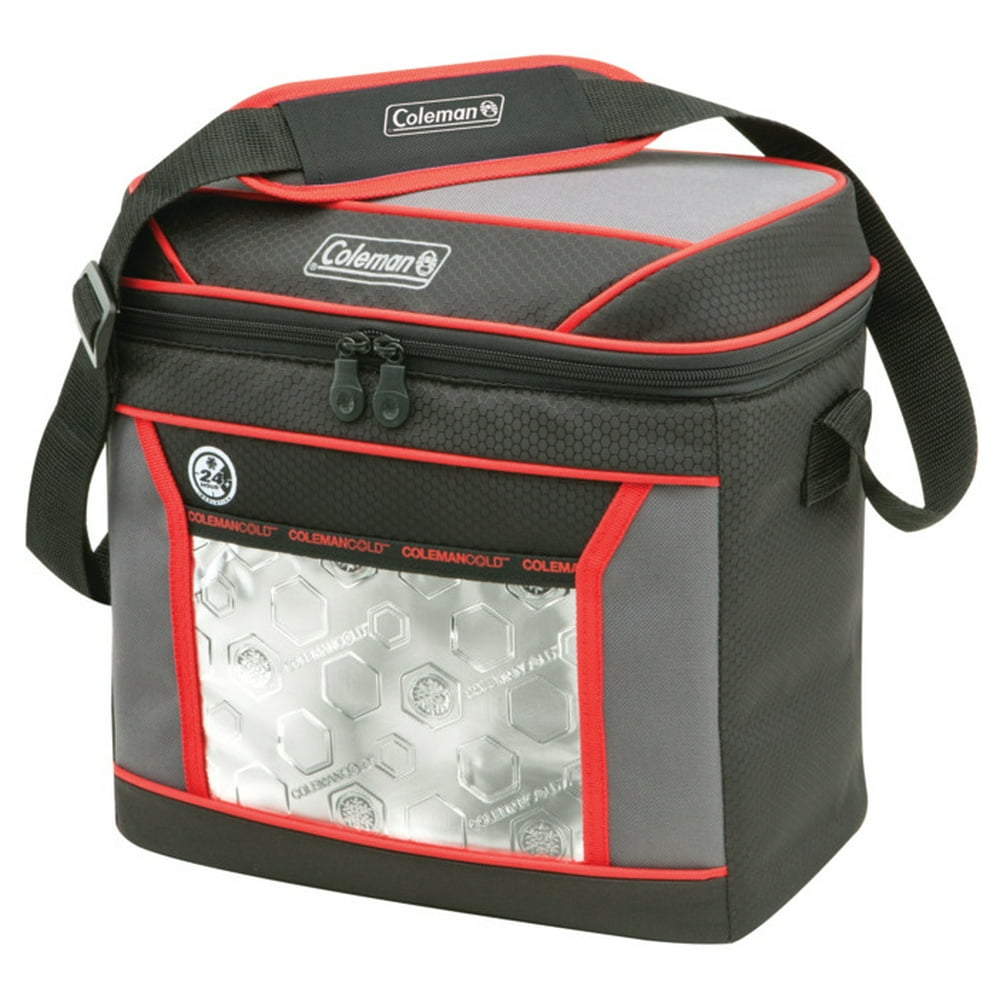 Coleman 16 Cans SoftSided Cooler, Gray