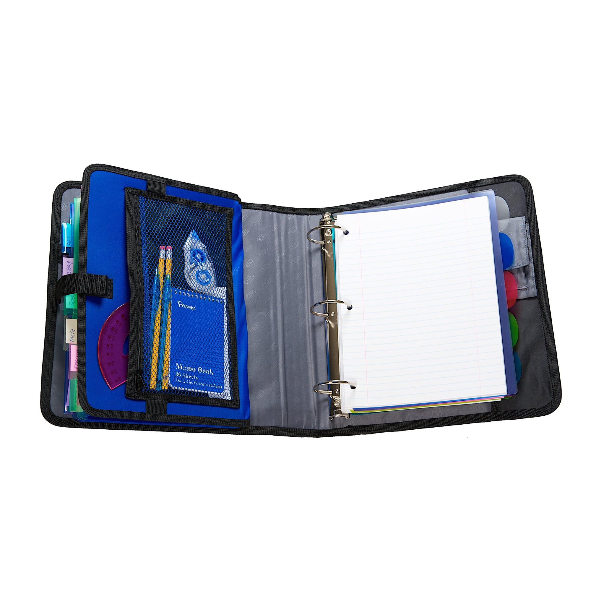 Blue S-816-BLU Case-it Open Tab Closure 2-Inch Binder with Tab File