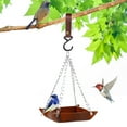 thumbnail image 6 of Hanging Bird Feeder with Hook Bite Resistant, Waterproof, Retro Refillable - Anti-deformed, Large Capacity Food Container for Feeding, 6 of 8
