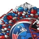 thumbnail image 5 of Cortina de ducha impermeable de secado rápido para baño Patriots, cortina de ducha con ganchos, decoración de fútbol americano, juego de cortinas de ducha para baño, plancha de 72 x 72 pulgadas, 5 of 8