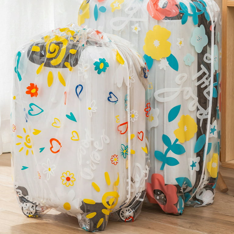 Dust Cover Big Plastic Bags Multi-Purpost for Storage Drawstring Bag Set for Keeping Luggage, Big Dolls, Blankets, Pillows, Bags, Suitcase Good for