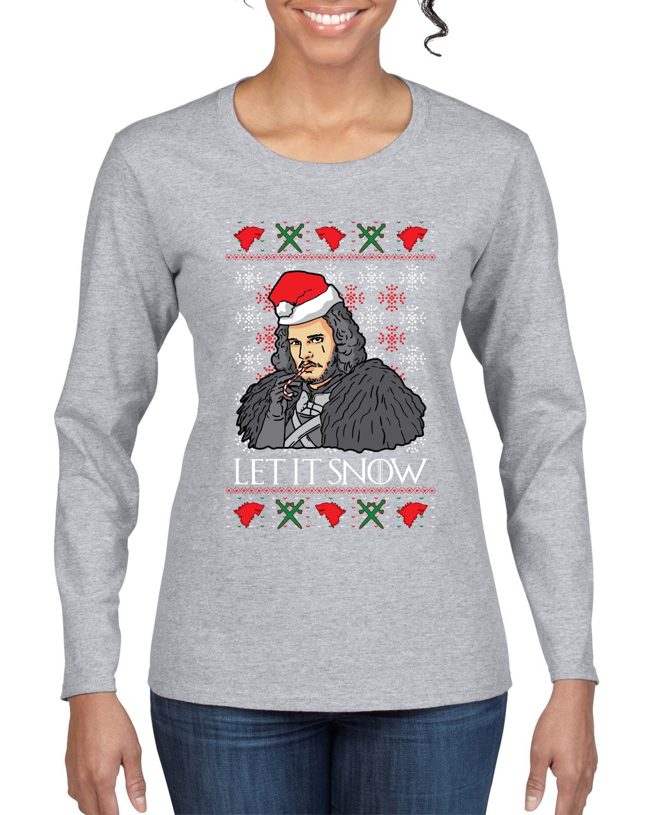 let it snow pullover walmart