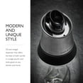thumbnail image 6 of Cole & Mason Mason Duo Oil & Vinegar Dispenser Bottle with Lid and Pour Spouts, Durable Cruet Set, Stainless Steel & Glass, 6 of 7