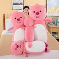 thumbnail image 2 of Miniso Long Beaver Pillow Loopy Plush Toy Bed Soft Sleeping Pillow Big Pillow Doll Companion Doll Gift Holiday Gift Birthday Gift, 2 of 4