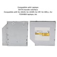 thumbnail image 3 of CD DVD Recorder Replacement, Internal  Tray Loading DVD RW Drive, Aluminum Alloy CD DVD Burner Writer Player Drive for Laptop Desktop PC, 3 of 7