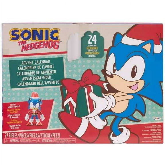 2024 Holiday Sonic The Hedgehog Advent Calendar (24 Surprises)