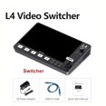 thumbnail image 2 of L4 Video Switcher Multi-camera Video Mixer 10.1 inch Touch Screen USB3.0 Fast Streaming Live Streaming Equipments ,enhances work efficiency, 2 of 5
