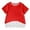 Red, variant on Child School Tee Tops Red Girls T Shirts Loose Soft Toddler Girls Summer Clothes Girls 8-9 Years Clothes