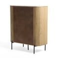 thumbnail image 5 of Modrest - Cambridge White Marble & Mango Tall Buffet, 5 of 8