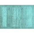 thumbnail image 1 of Ahgly Company Indoor Rectangle Abstract Light Blue Contemporary Area Rugs, 2' x 3', 1 of 4