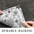thumbnail image 4 of Bohemian Retro Floral Non-Slip Entryway Door Mat,Boho Indoor Decor Durable Low Plush Door Mat,Washable Welcome Rug for Patio Hallway Home Decor 20x32 Inches, 4 of 5