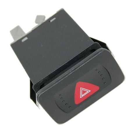 HQRP Emergency Hazard Flasher Switch 1J0 953 235J 01C / 1J0953235J Volkswagen Replacement plus HQRP UV Meter