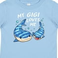 thumbnail image 4 of Inktastic My Gigi Loves Me- Whale Shark Boys or Girls Baby T-Shirt, 4 of 5