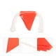thumbnail image 4 of 1 cadena de bandera de advertencia Bandera de seguridad de la bandera de seguridad de la bandera de seguridad Fander de construcción del jardín, 4 of 5