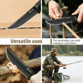 thumbnail image 4 of Plys 3.8 inch Fixed Blade Camping Knife, Full Tang Outdoor Tactical Knives with Kydex Sheath, Hunting Hiking Essentials Gear, 4 of 7