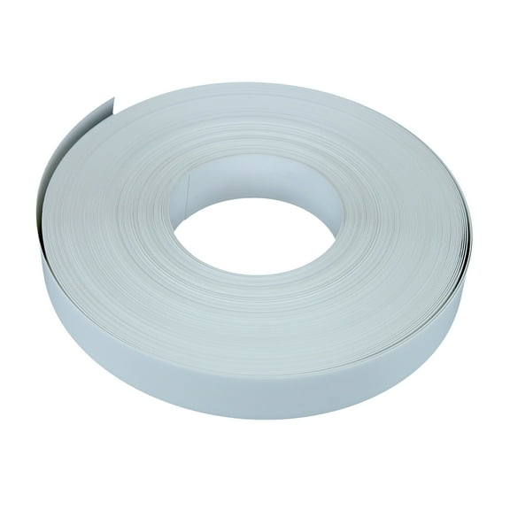 SSWBasics White Vinyl Insert for Slatwall (130’L Roll)