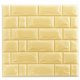 thumbnail image 1 of Per y pegar 3D Tile Brick Wall Sticker DIY Panel de papel tapiz impermeable 30x30cm dorado Sunnimix Adhesivo de pared de ladrillo de azulejos 3D, 1 of 7