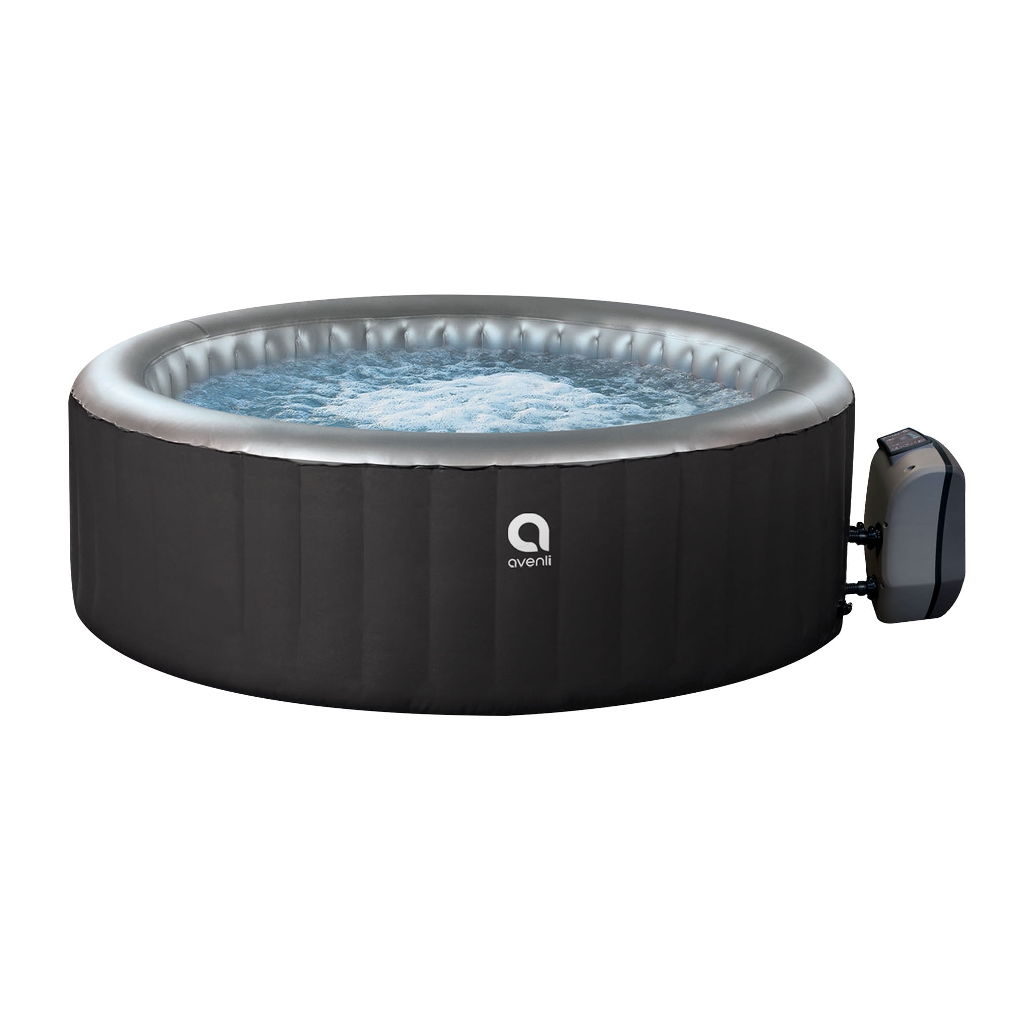 Avenli London 2-3 Person Inflatable Hot Tub Spa with Cover, 105 Water Jets, Heats up to 104°F, 181 gal Capacity