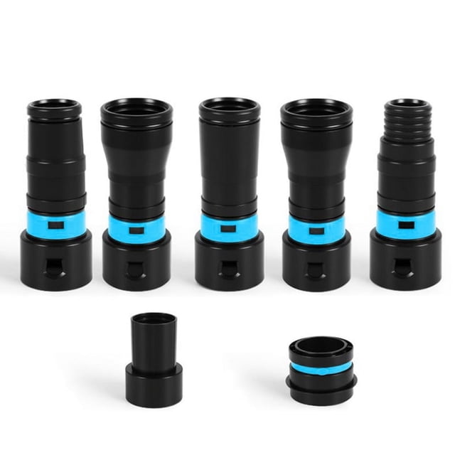 Quick Click Expanded Power Tool Adapter Set for Dust Collection,Most Woodworking Power Tools,,and Shop Vacuums