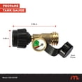 thumbnail image 4 of Propane Tank Gauge Level Indicator for Standard Propane Tanks, Ideal for BBQ, Grills, Camping, Outdoor Cooking - 530-0074P, 4 of 5