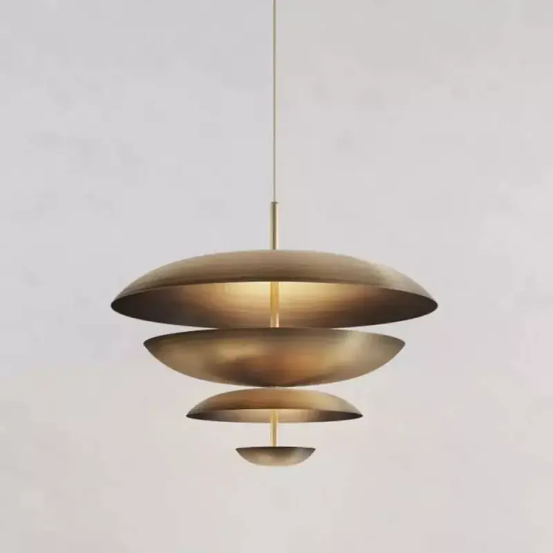 M H OVERSEAS Cosmic Chandelier Pendant Light Fixture – Elegant Mid Century Modern Ceiling Light