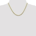 thumbnail image 2 of 10K Yellow Gold chain Curb Flat 18 in 2.4 mm 2.4mm Beveled, 2 of 5