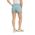 thumbnail image 3 of Jordache Women's High Rise Pleated Rolled Cuff Short, 3 of 5