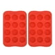 thumbnail image 2 of 2pc Ice Cubes Tray - Easy Release And Flexible 12 Ice Cubes Trays - Flexible Ice Modle Box - And Dishwasher Safe, 2 of 8