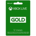 thumbnail image 1 of Xbox Live Gold  Membresía 12 meses Microsoft Xbox One, 1 of 2