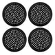 thumbnail image 3 of 4 cubiertas protectoras para altavoces de agudos de coche, color negro, rejilla de malla para altavoces de audio de automóvil, protección para subwoofer y agudos de coche., 3 of 7