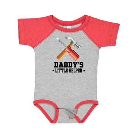 

Inktastic Daddy Little Helper Outfit Tools Gift Baby Boy Bodysuit