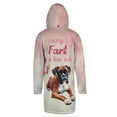 thumbnail image 2 of Every Fart is Love Note Boxer Guilty Face Happy Valentine's All Over Print 3D Hooded Duffle Toggle Coat Boxers Dog Lover Gifts Idea - 01016, 2 of 6