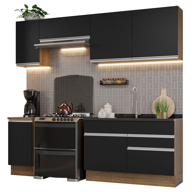 Cocina Integral Completa Modular Madesa Glamy 240cm MN 07