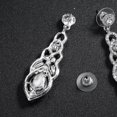 thumbnail image 2 of Minnieouse Pendientes de cristal brillante para novia, colgante de gota de diamantes de imitación para boda, pendiente para concurso de graduación, Ropa, zapatos y accesorios Miscelánea Minnieouse PS12477-00, 2 of 6
