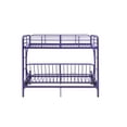 ACME Eclipse Twin/Full/Futon Bunk Bed, Black