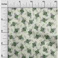 thumbnail image 2 of oneOone Cotton Poplin Light Olive Green Fabric Floral & Bee Sewing Craft Projects Fabric Prints By Yard 42 Inch Wide, 2 of 6