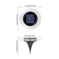 thumbnail image 3 of Gnmfd Solar Ground Lights Outdoor LED In-Ground Disk Lights Solar Powered Pathway Patio Lawn Yard Garden Decorations Solar Lights Outdoor Christmas Lights Outdoor Fairy Lights, 3 of 9