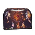 thumbnail image 2 of Picia Beautiful Dreamcatcher1 Print 2 Slice Toaster Cover , Toaster Protector Dustproof Kitchen Appliance Cover, Kitchen Appliance Dustproof Protector, 2 of 7