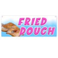 thumbnail image 1 of Fried Dough 13 oz Vinyl Banner With Metal Grommets, 1 of 4
