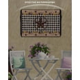 thumbnail image 2 of Texas Star Outdoor TV Cover 30 to 32 inch Country Star Sunflower Vintage Plaid Wood Grain Waterproof Dustproof TV Covers for Outside with Zipper Remote Control Pocket Flat Screen Protectors, 2 of 7