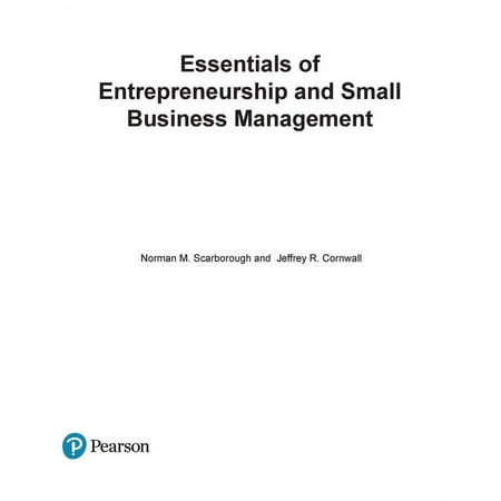 UPC: 9780134741086 | Essentials of Entrepreneurship and Small Business Management (Paperback)