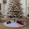 thumbnail image 6 of Kll Fantasy Gradient Christmas Tree Skirt 48",Party Decorations Farmhouse For Christmas Decorations Holiday Party, 6 of 8