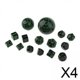 thumbnail image 1 of Dados Numéricos De Varios Lados Acrílicos De 4x15 Piezas Para Juego De Mesa De Rol Verde, 1 of 5