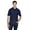 Navy, variant on UltraClub 8540 Men's Whisper Piqué Polo