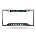 thumbnail image 1 of Philadelphia Eagles EZ View Chrome License Plate Frame, 1 of 1