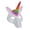 Rainbow, variant on Half Face Unicorn Mask,Realistic Unicorn Head Mask,Spoof Animal Costume for Halloween Christmas Role-Play Party