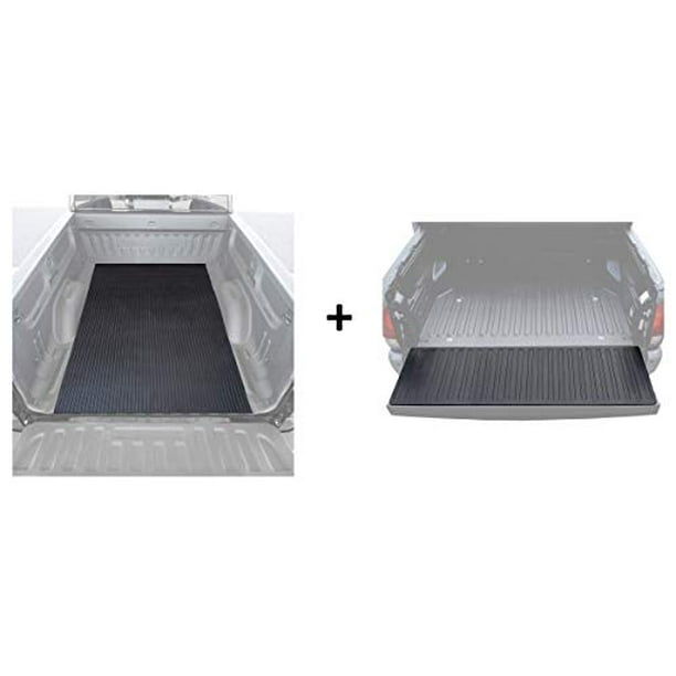 BDK HeavyDuty Utility Truck Bed Liner + Tailgate Mat Extra Thick